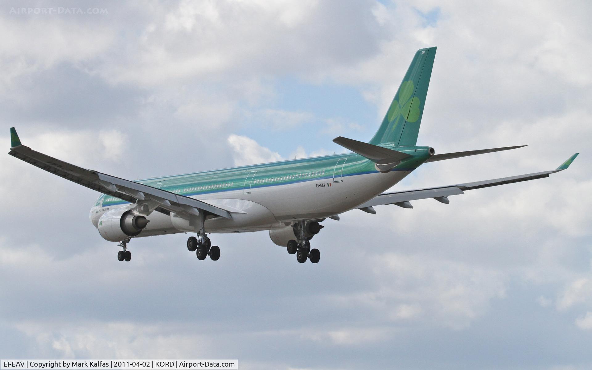 EI-EAV, 2009 Airbus A330-302 C/N 985, AerLingus Airbus A330-302 