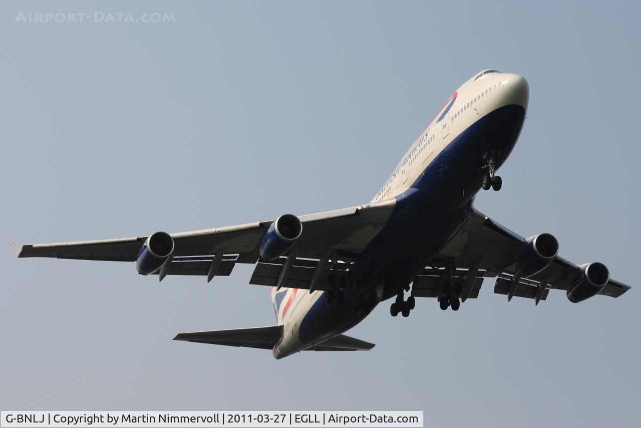 G-BNLJ, 1990 Boeing 747-436 C/N 24052, British Airways