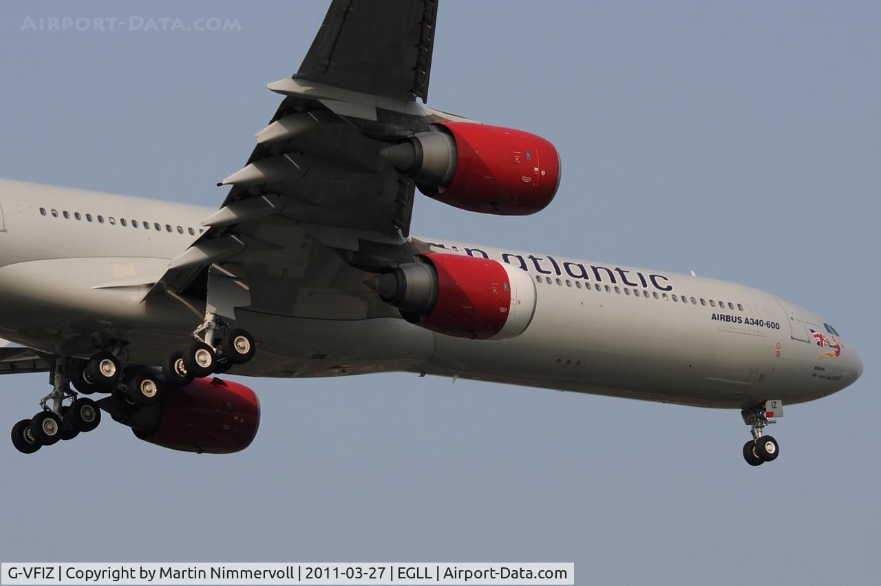 G-VFIZ, 2006 Airbus A340-642 C/N 764, Virgin Atlantic