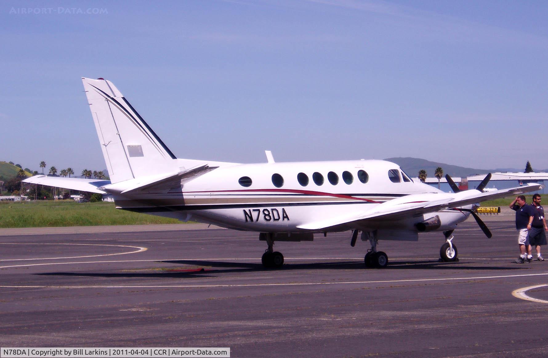 N78DA, 1976 Beech B100 King Air King Air C/N BE-11, Visitor