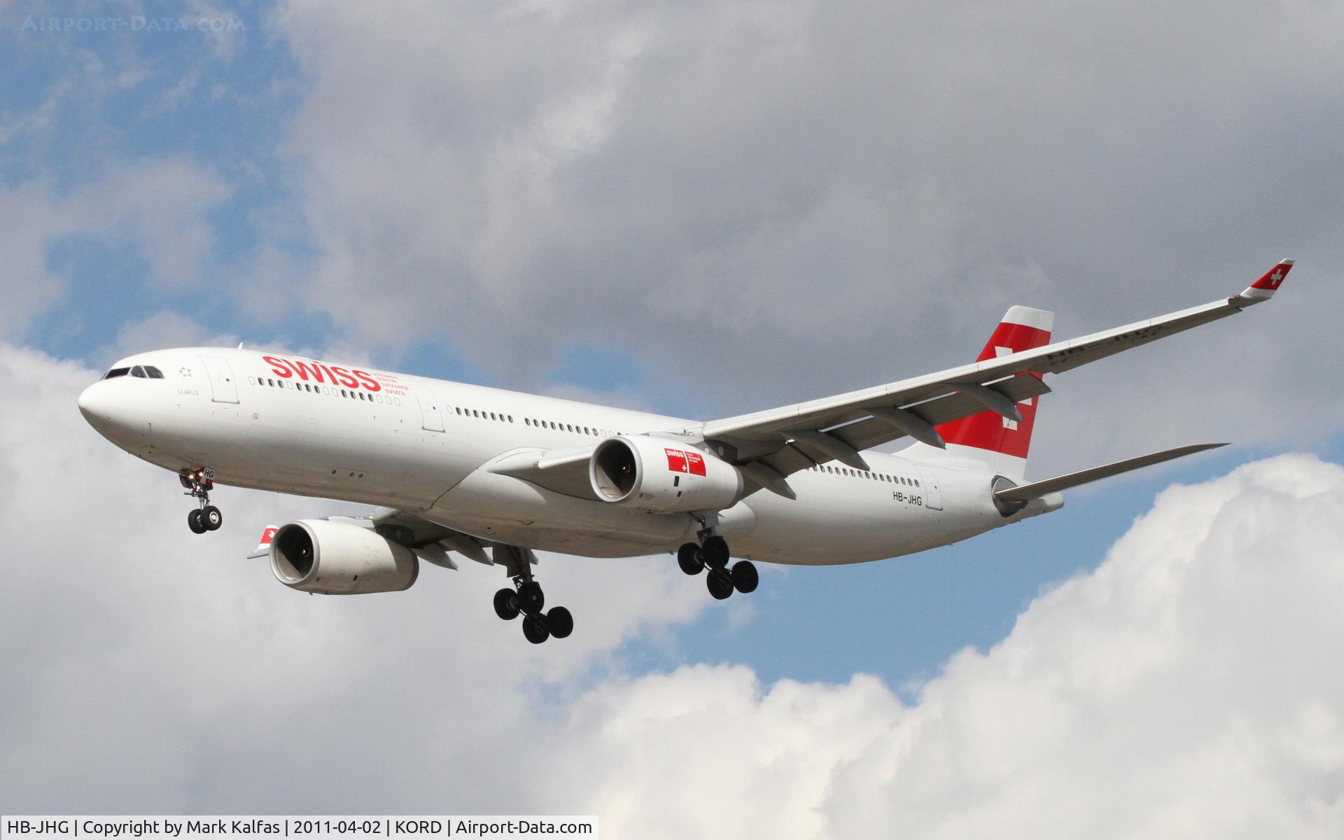 HB-JHB, 2009 Airbus A330-343X C/N 1018, Swiss Airbus A330-343E 