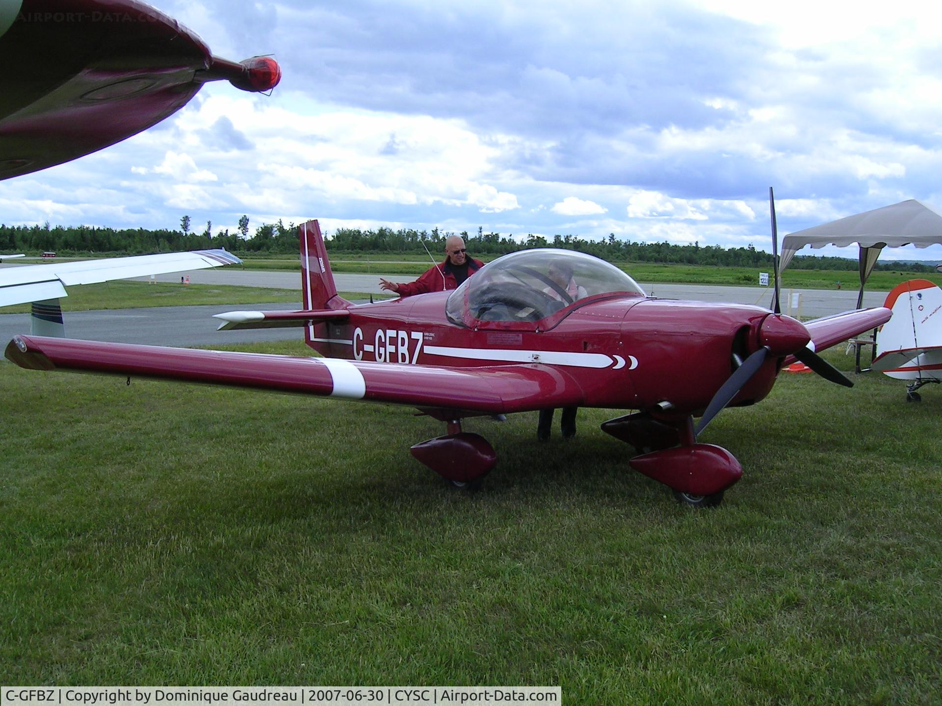 C-GFBZ, 1999 Zenair CH-601 HDS Zodiac C/N 6-2222, Faucheur de Marguerite