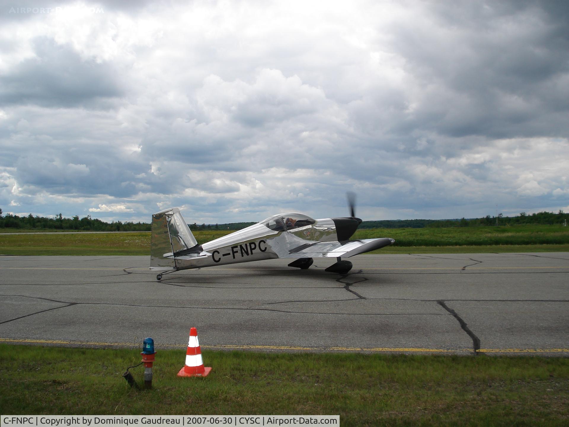 C-FNPC, 2006 Vans RV-7 C/N 70785, Faucheur de Marguerite