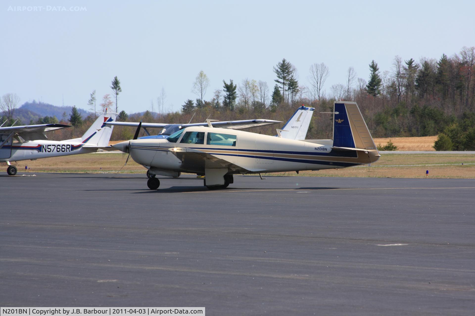 N201BN, 1978 Mooney M20J 201 C/N 24-0425, N/A