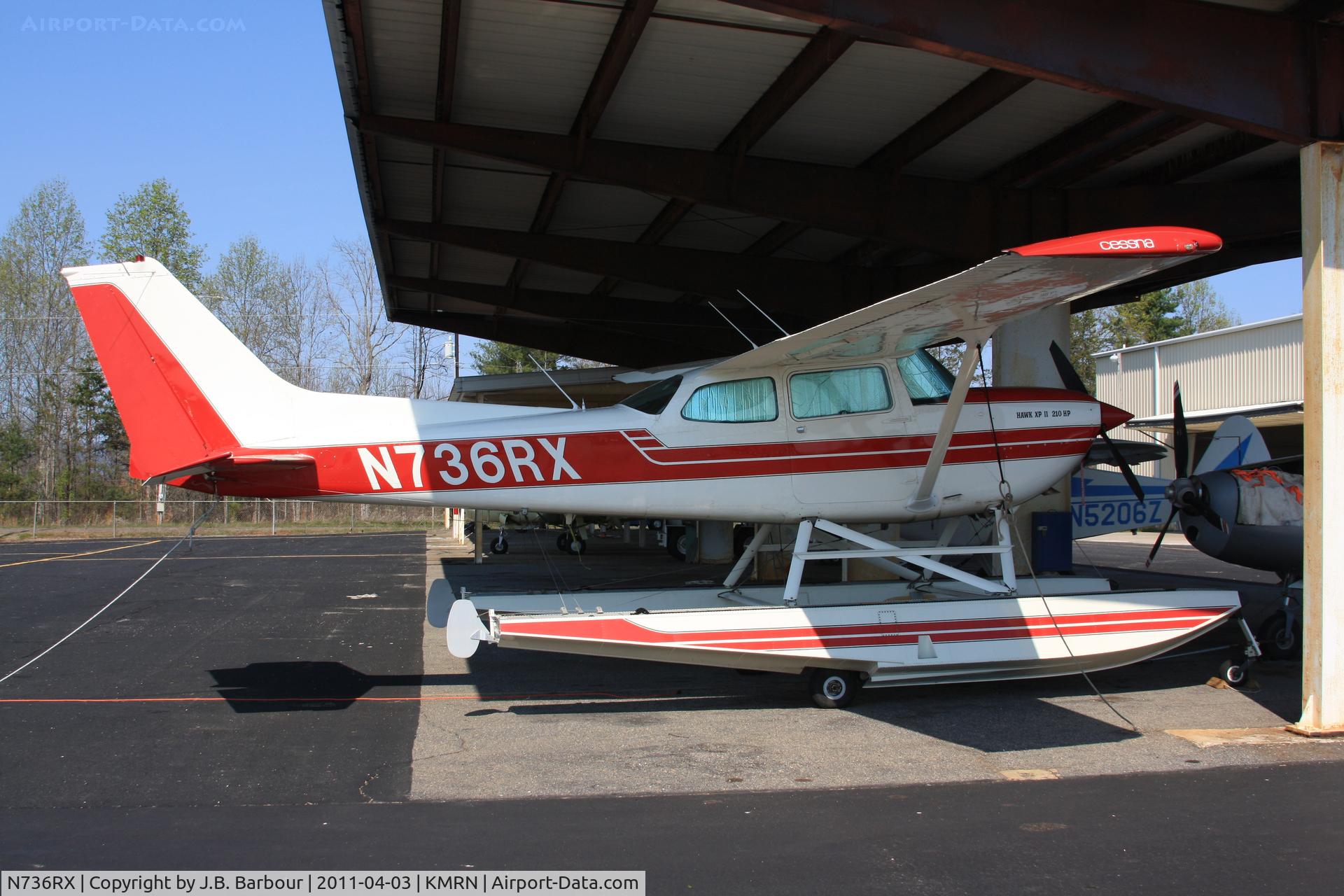 N736RX, 1977 Cessna R172K Hawk XP C/N R1722739, Love the floats