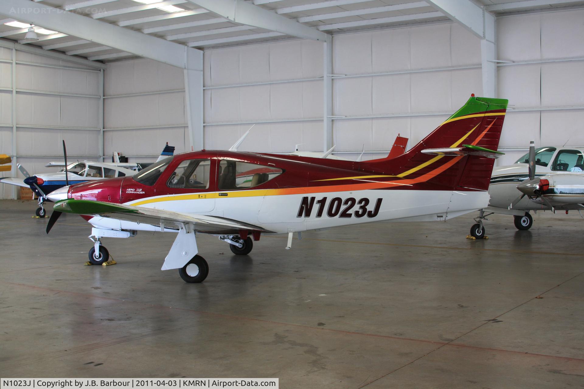 N1023J, 1973 Aero Commander 112 C/N 115, N/A
