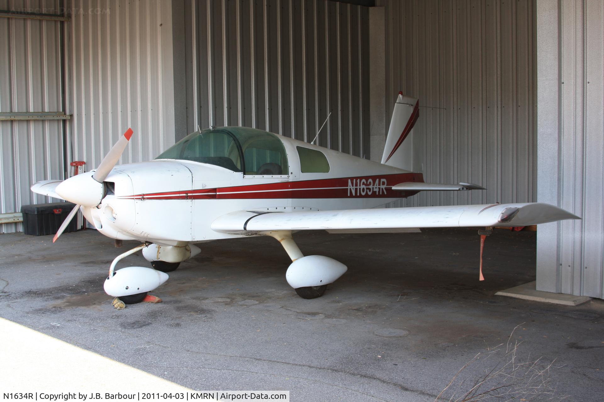N1634R, 1976 Grumman American AA-1B Trainer C/N AA1B-0634, N/A