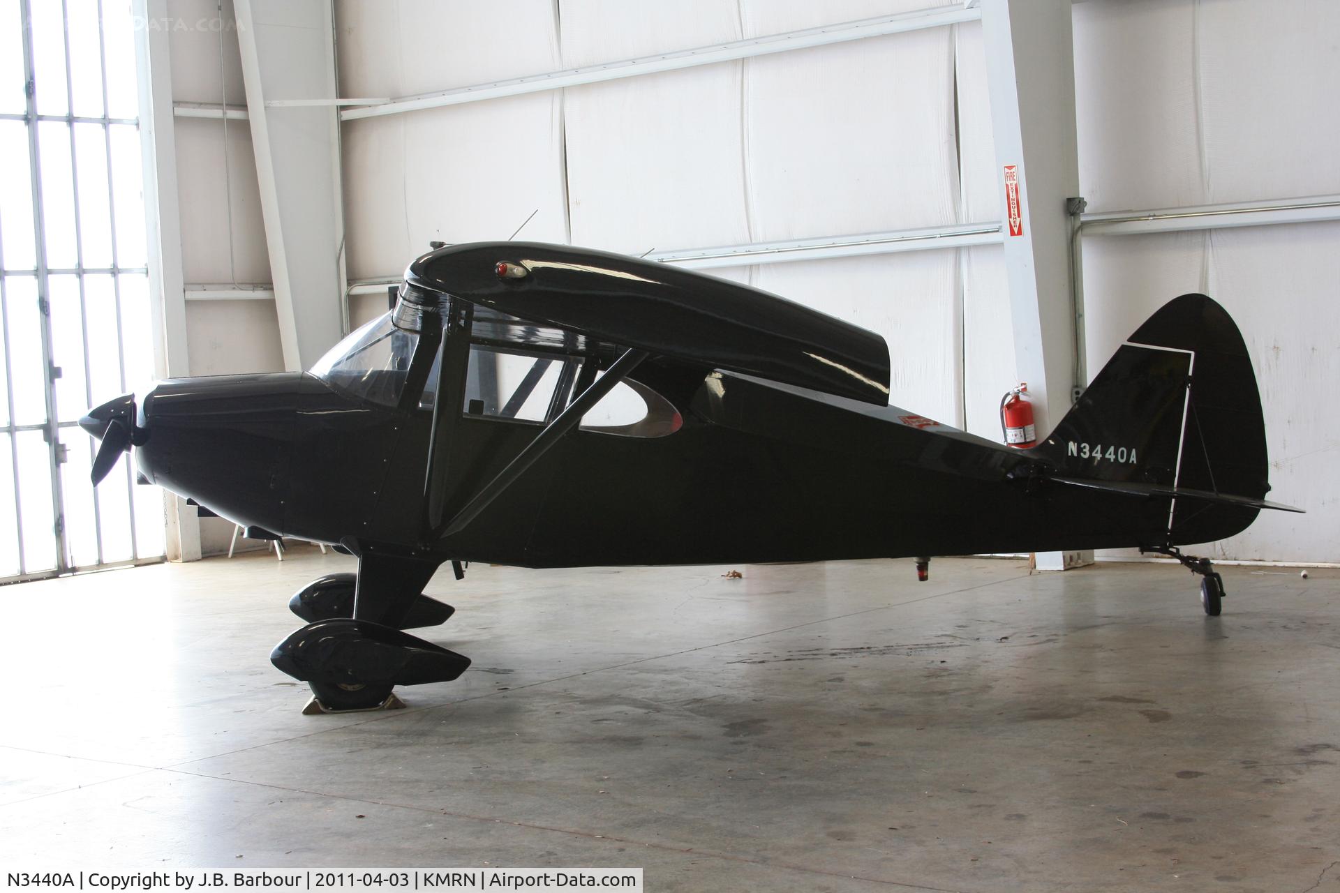 N3440A, 1953 Piper PA-22-135 Tri-Pacer C/N 22-1708, N/A