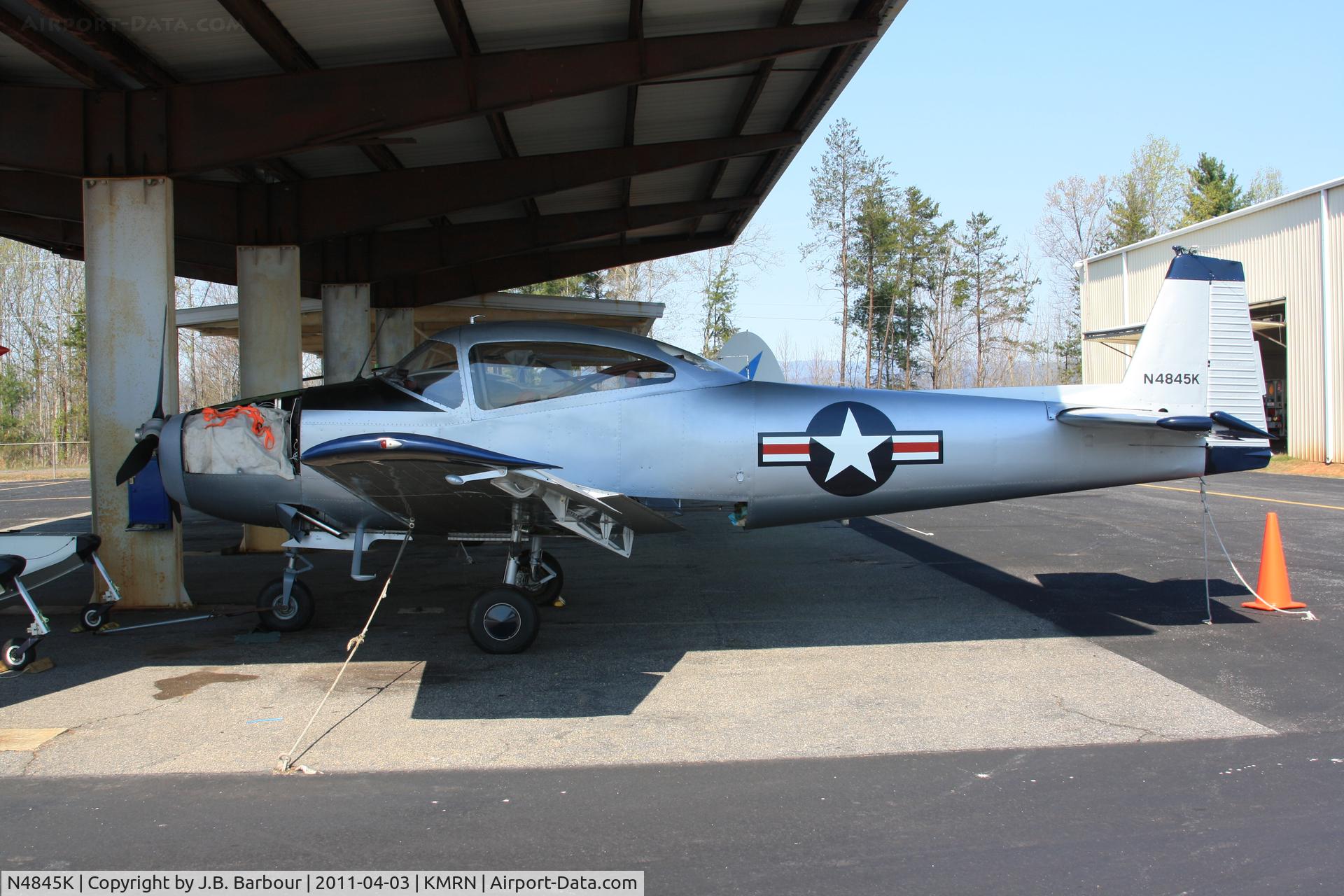 N4845K, 1949 Ryan Navion A C/N NAV-4-1845, N/A