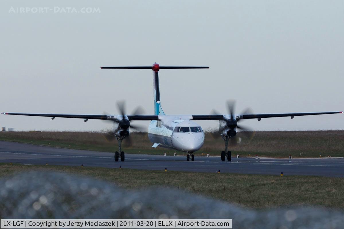 LX-LGF, 2011 De Havilland Canada DHC-8-402Q Dash 8 C/N 4349, LX-LGF_De Havilland Canada DHC-8-402Q Dash 8