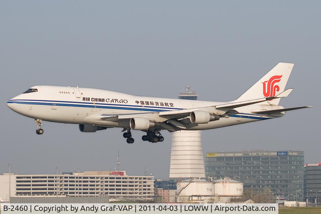 B-2460, Boeing 747-4J6 (M) C/N 24348, Air China Cargo 747-400