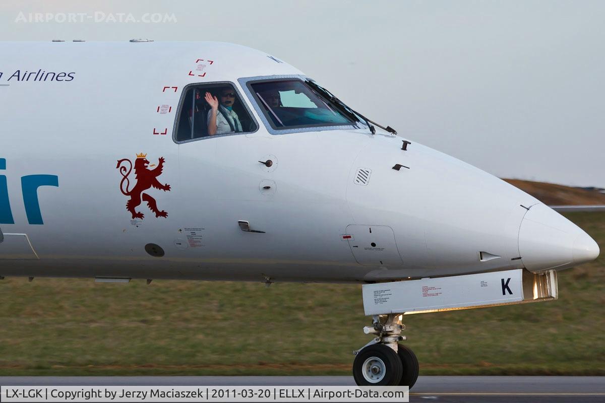 LX-LGK, 2005 Embraer ERJ-135LR (EMB-135LR) C/N 14500886, LX-LGK_Embraer 135LR,