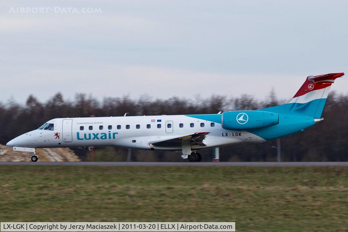 LX-LGK, 2005 Embraer ERJ-135LR (EMB-135LR) C/N 14500886, LX-LGK_Embraer 135LR,