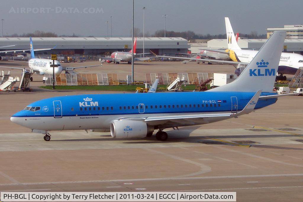 PH-BGL, 2010 Boeing 737-7K2 C/N 30369, KLM Boeing 737-7K2 c/n 30369 at Manchester