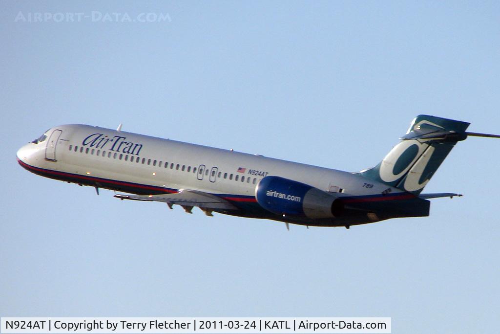N924AT, 2000 Boeing 717-200 C/N 55080, Air Tran 2000 Boeing 717-200, c/n: 55080