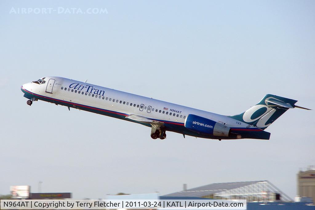 N964AT, 2001 Boeing 717-200 C/N 55025, 2001 Boeing 717-200, c/n: 55025