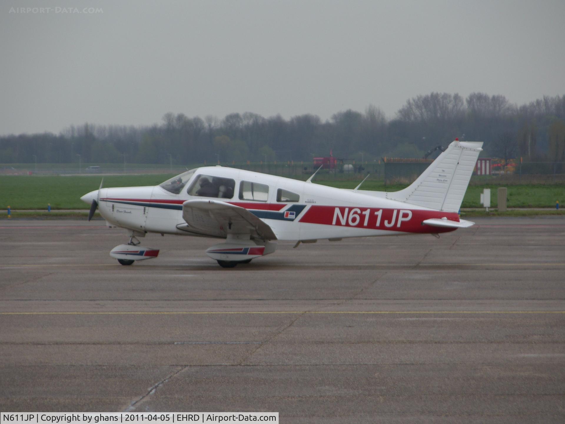 N611JP, 1978 Piper PA-28-161 C/N 28-7916111, Visiting Rotterdam
