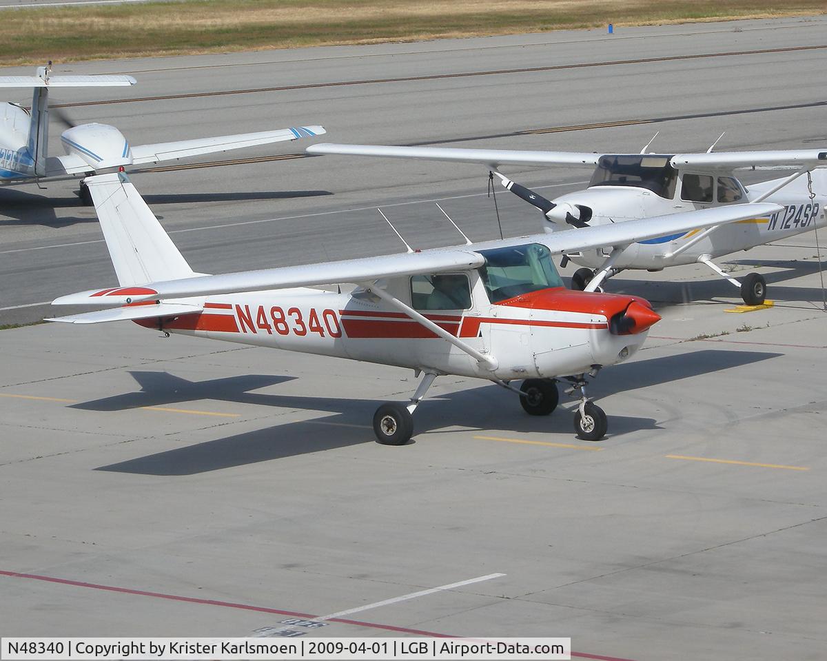 N48340, 1979 Cessna 152 C/N 15283326, Nice day at Long Beach.