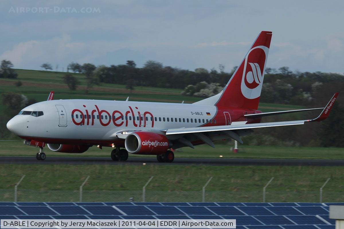 D-ABLE, 2010 Boeing 737-76J C/N 36873, D-ABLE