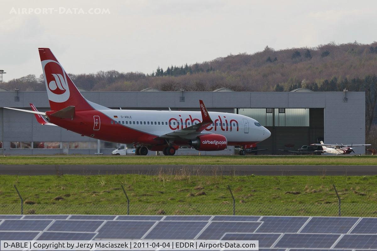 D-ABLE, 2010 Boeing 737-76J C/N 36873, D-ABLE