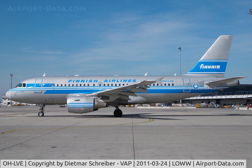 OH-LVE, 2002 Airbus A319-112 C/N 1791, Finnair Airbus A319