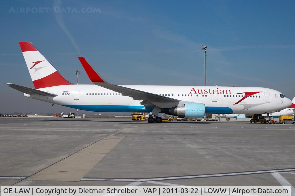 OE-LAW, 1992 Boeing 767-3Z9/ER C/N 26417, Austrian Airlines Boeing 767-300
