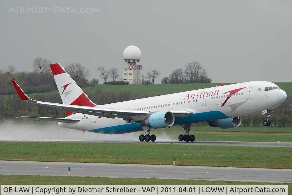 OE-LAW, 1992 Boeing 767-3Z9/ER C/N 26417, Austrian Airlines Boeing 767-300