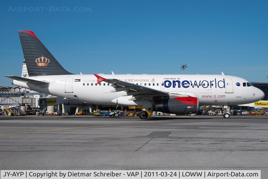 JY-AYP, 2009 Airbus A319-132 C/N 3832, Royal Jordanian Airbus 319