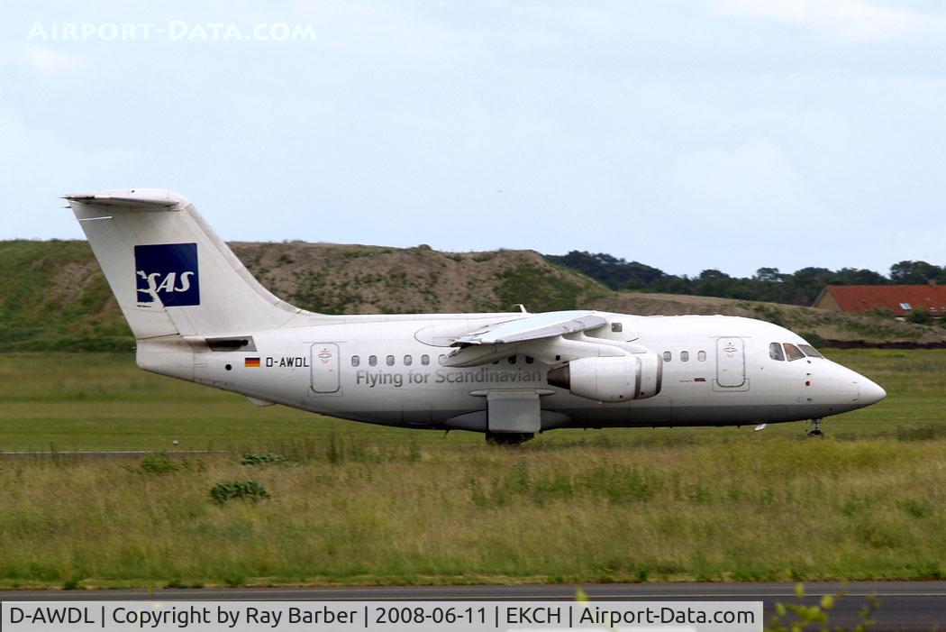 D-AWDL, 1983 British Aerospace BAe.146-100 C/N E1011, BAe 146-100RJ [E1011] (WDL) Copenhagen-Kastrup~OY 11/06/2008.