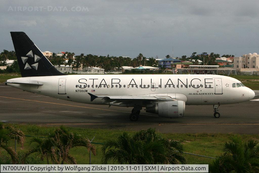 N700UW, 1998 Airbus A319-112 C/N 0885, visitor