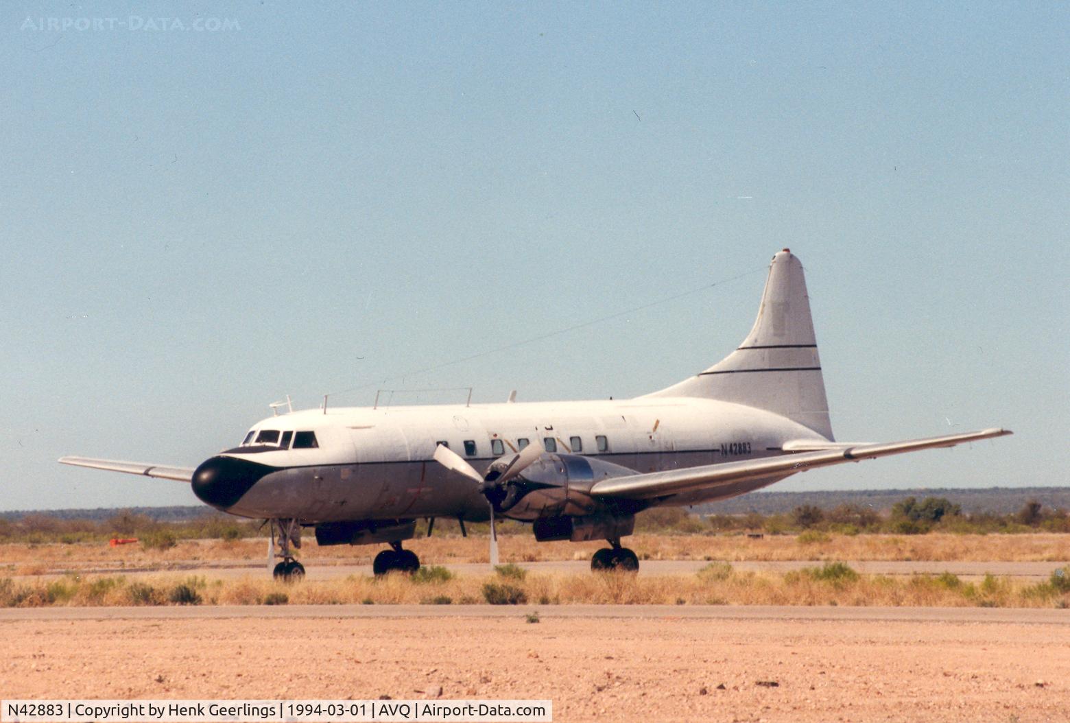 N42883, Convair C-131G C/N 482, Avra Valley