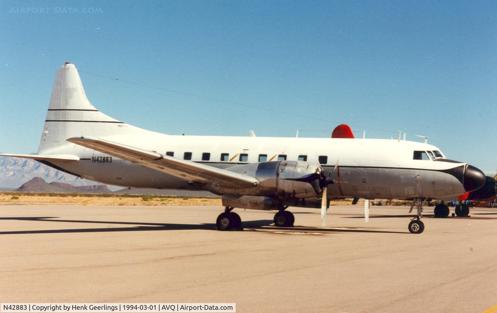 N42883, Convair C-131G C/N 482, Avra Valley
