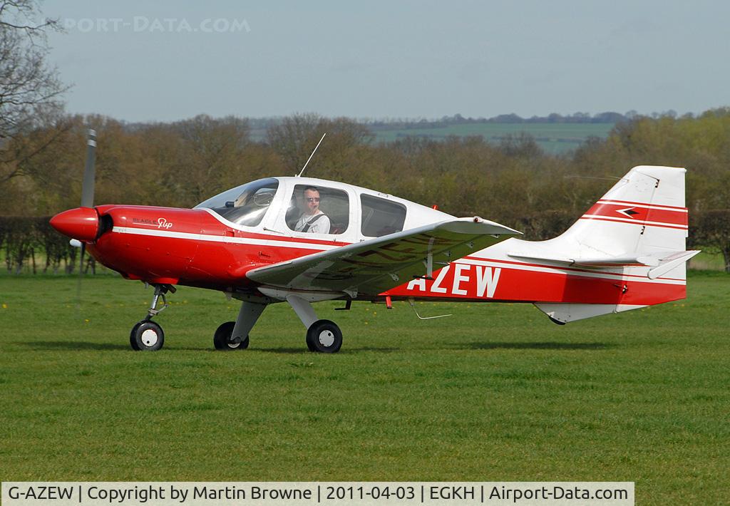 G-AZEW, 1969 Beagle B-121 Pup Series 2 (Pup 150) C/N B121-132, SHOT AT HEADCORN