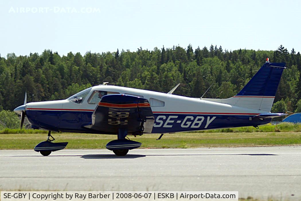 SE-GBY, 1974 Piper PA-28-151 Cherokee Warrior C/N 28-7515027, Piper PA-28-151 Cherokee Warrior [28-7515027] Stockholm-Barkarby~SE 07/06/2008