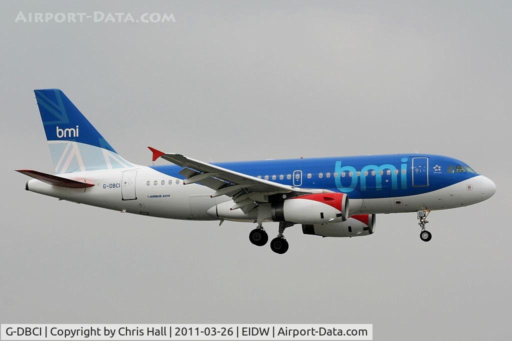 G-DBCI, 2006 Airbus A319-131 C/N 2720, BMI