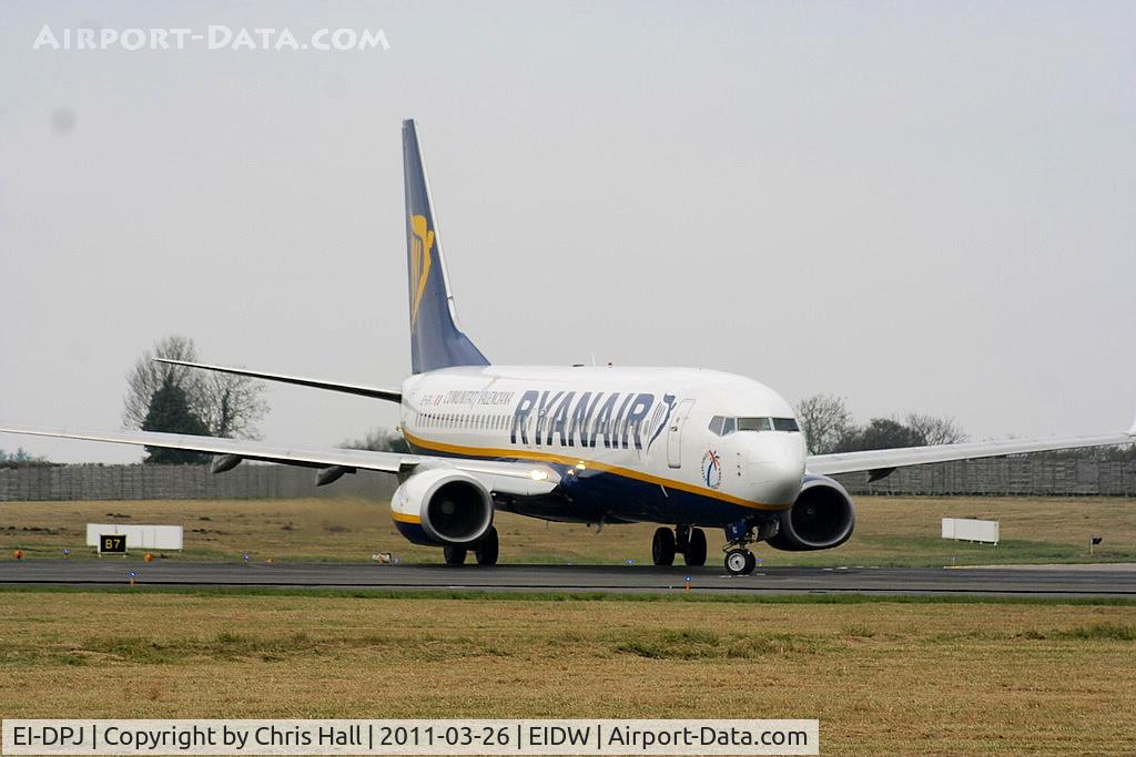 EI-DPJ, 2007 Boeing 737-8AS C/N 33609, Ryanair