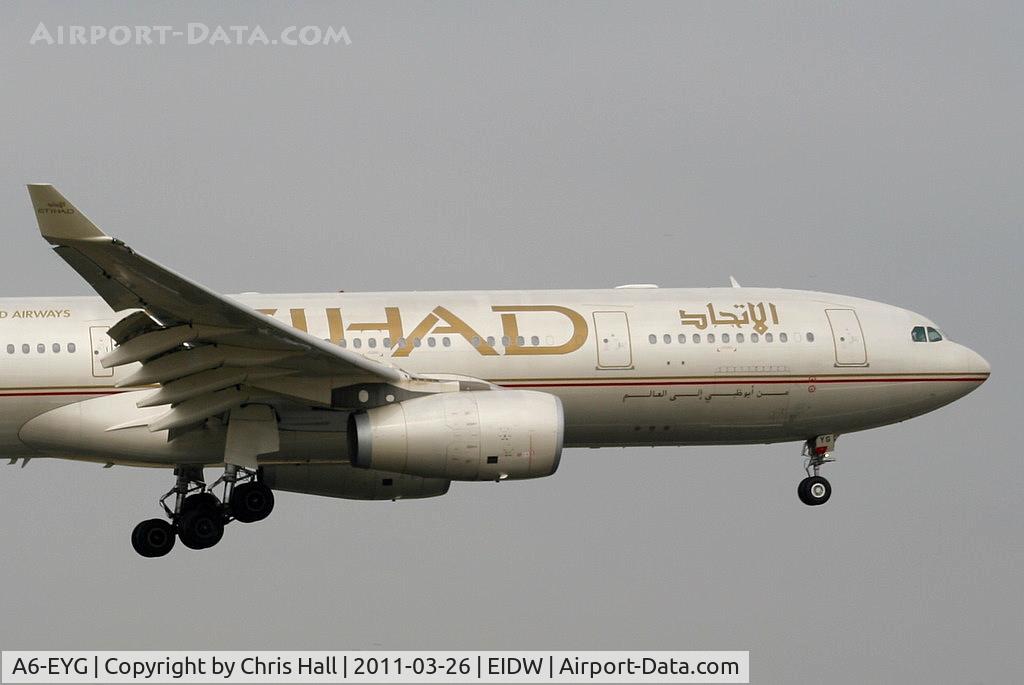 A6-EYG, 2006 Airbus A330-243 C/N 724, Etihad