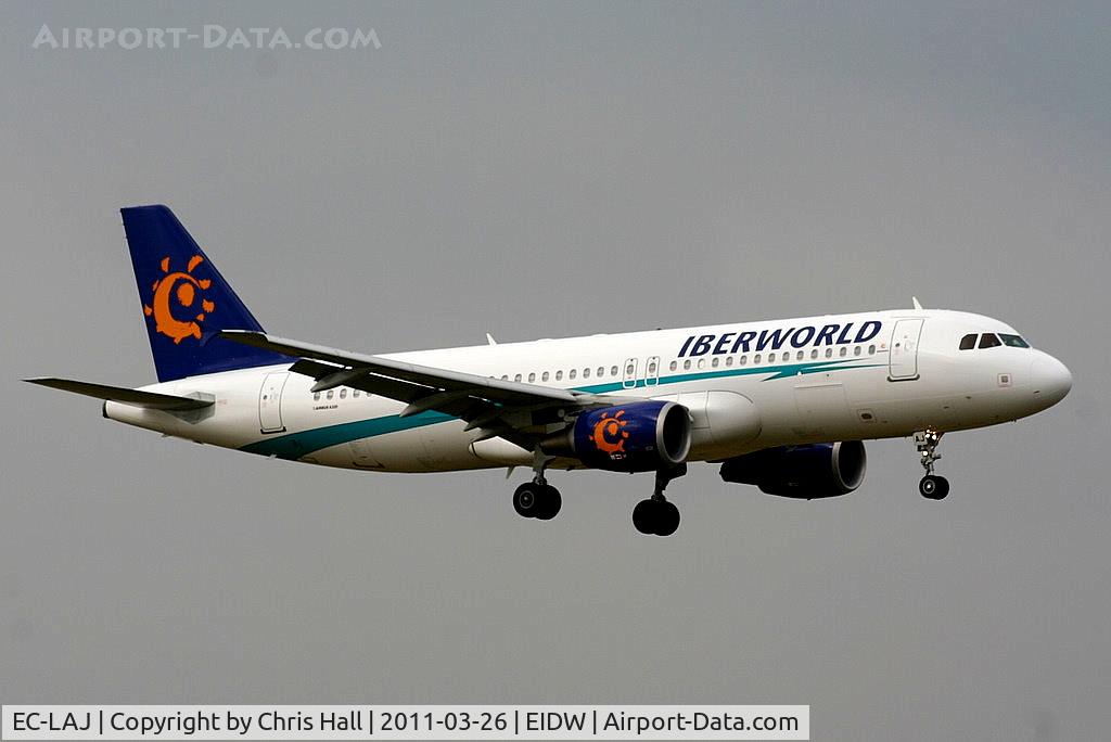 EC-LAJ, 2009 Airbus A320-214 C/N 3889, Iberworld