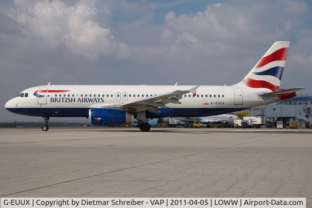 G-EUUX, 2008 Airbus A320-232 C/N 3550, British Airways Airbus A320