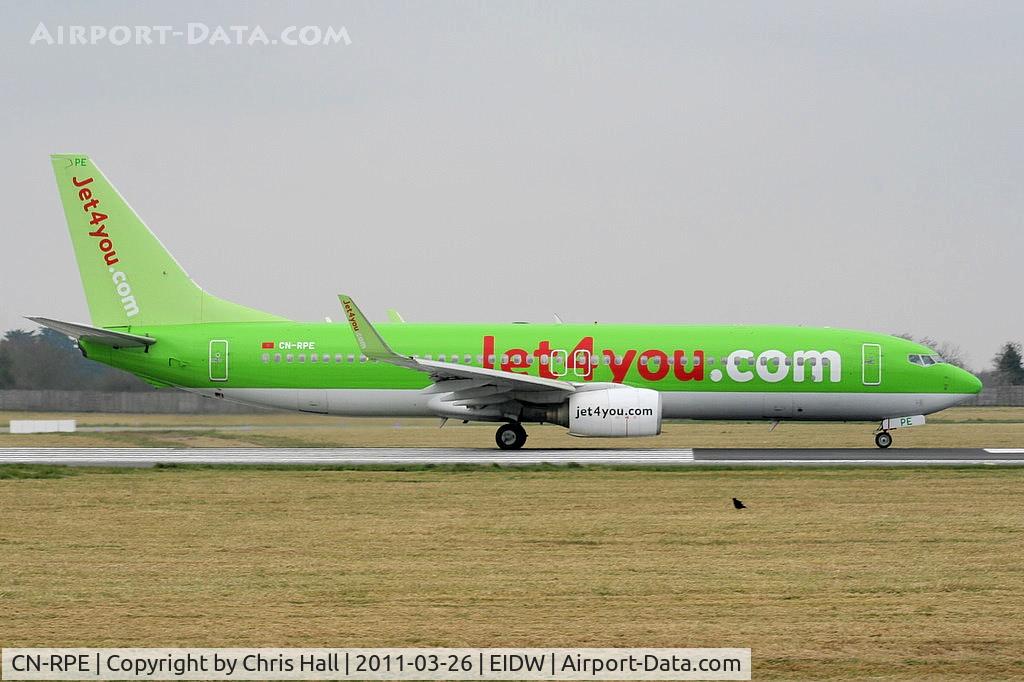 CN-RPE, 1999 Boeing 737-8K5 C/N 27990, Jet4You