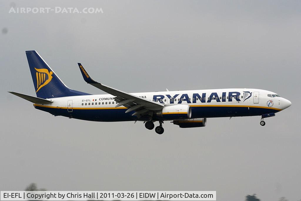 EI-EFL, 2009 Boeing 737-8AS C/N 37534, Ryanair