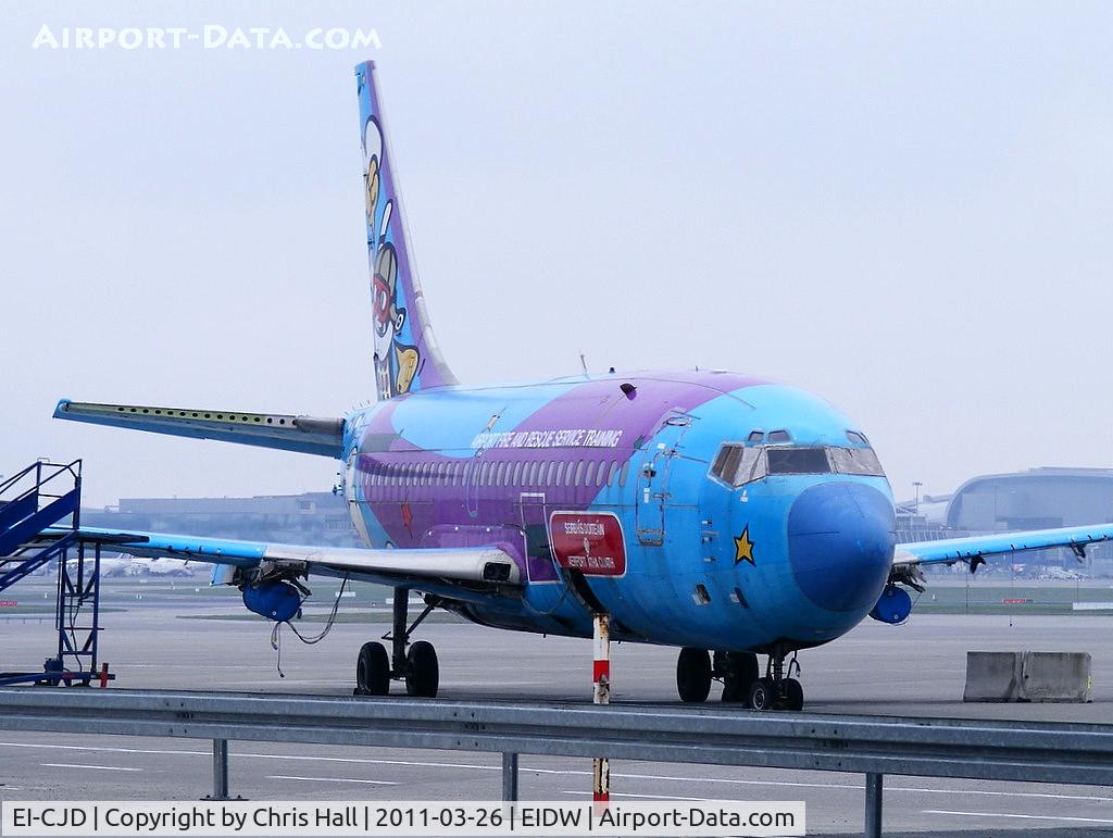 EI-CJD, 1983 Boeing 737-204 C/N 22966, ex Ryanair B737 sold to Dublin Airport Authority for rescue training
