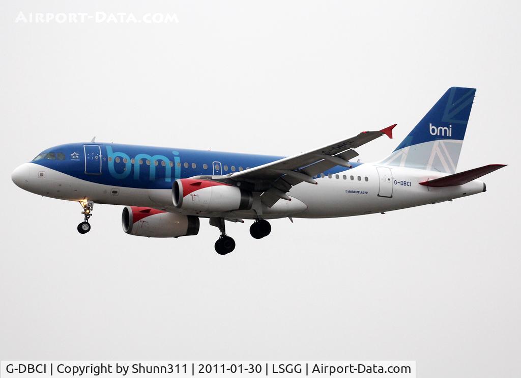 G-DBCI, 2006 Airbus A319-131 C/N 2720, Landing rwy 05