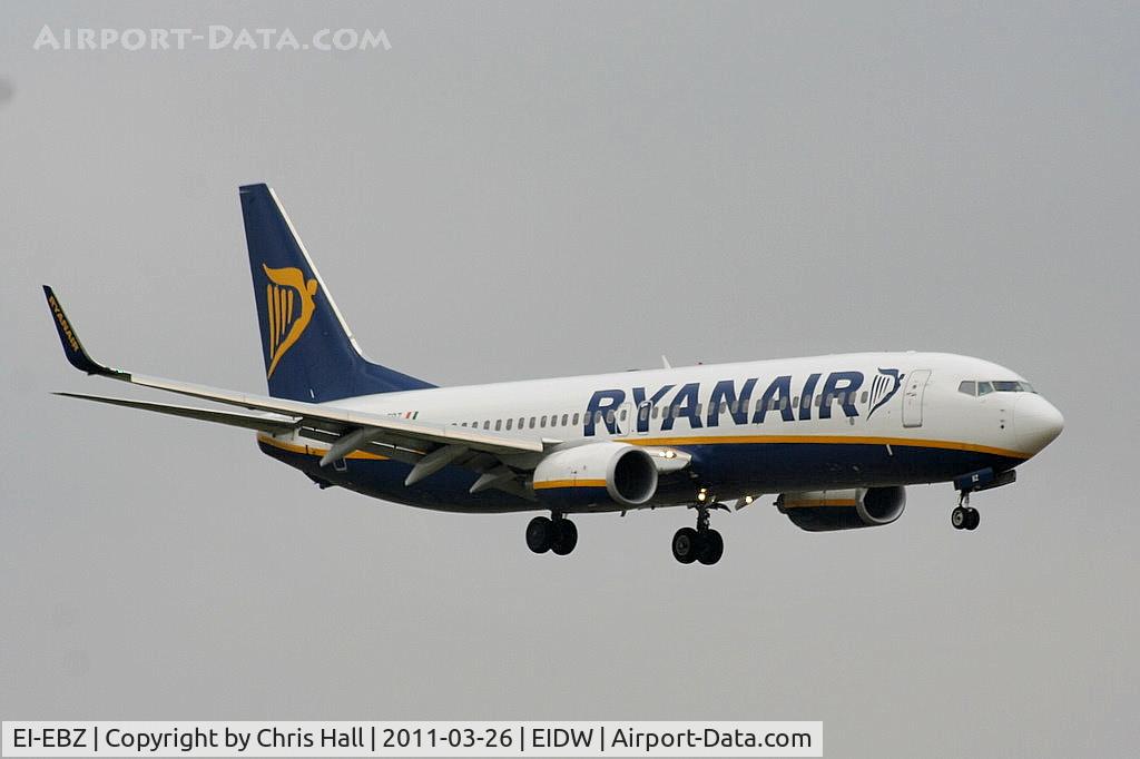 EI-EBZ, 2009 Boeing 737-8AS C/N 35008, Ryanair