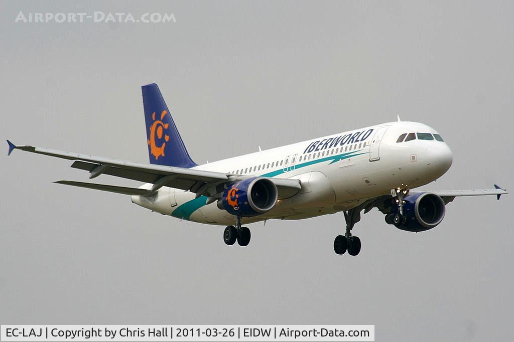 EC-LAJ, 2009 Airbus A320-214 C/N 3889, Iberworld