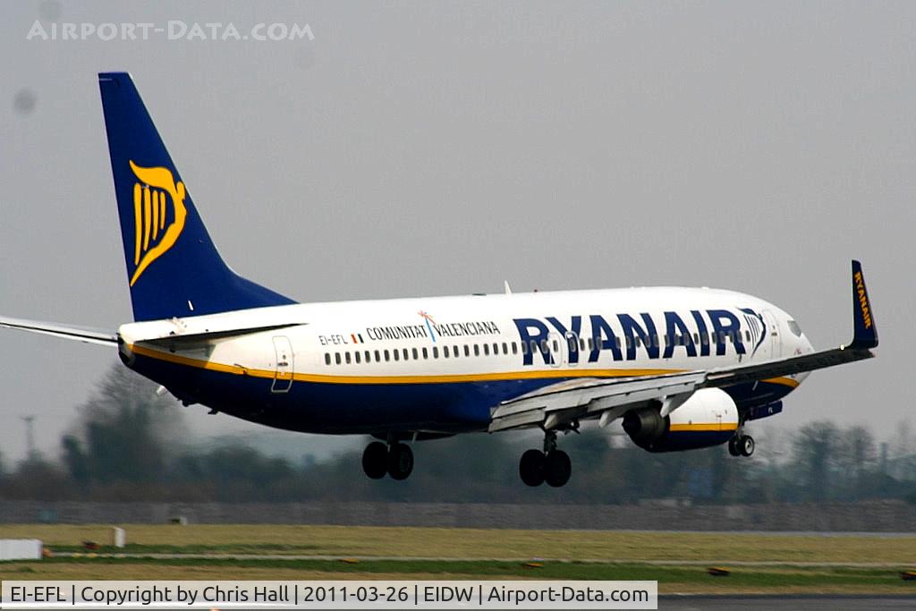 EI-EFL, 2009 Boeing 737-8AS C/N 37534, Ryanair