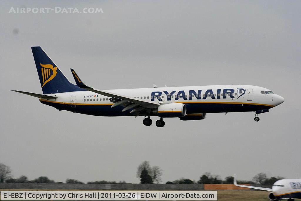 EI-EBZ, 2009 Boeing 737-8AS C/N 35008, Ryanair