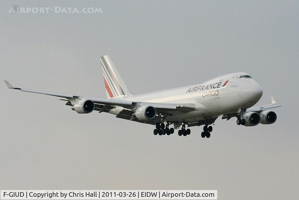 F-GIUD, 2004 Boeing 747-428F/ER/SCD C/N 32870, Air France Cargo