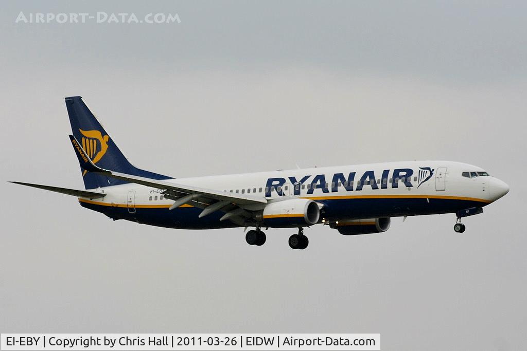 EI-EBY, 2009 Boeing 737-8AS C/N 35006, Ryanair