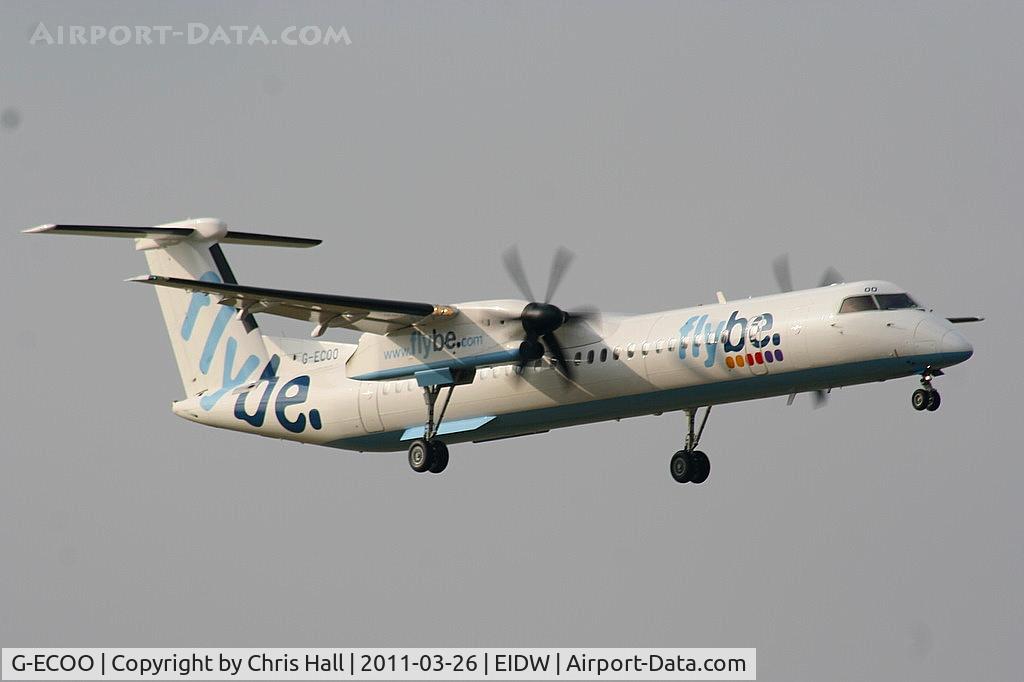 G-ECOO, 2009 De Havilland Canada DHC-8-402Q Dash 8 C/N 4237, flybe